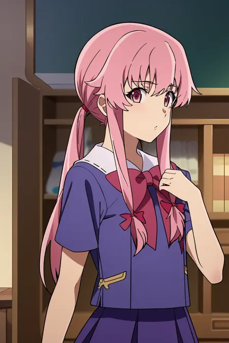Mirai Nikki The Future Diary 未来日記Gasai Yuno 我妻由乃- v1